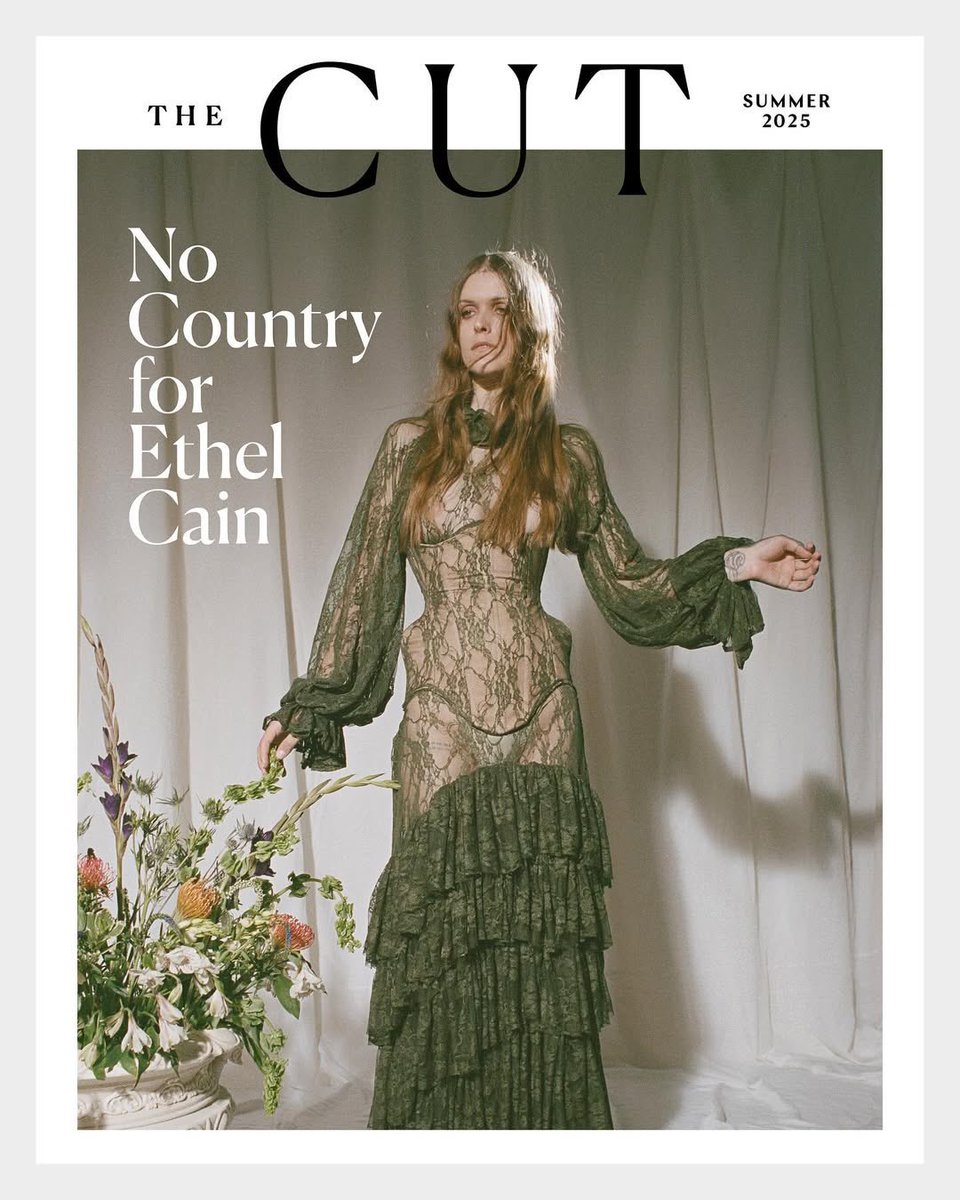 PopBase's tweet image. Ethel Cain graces the cover of The Cut Magazine.