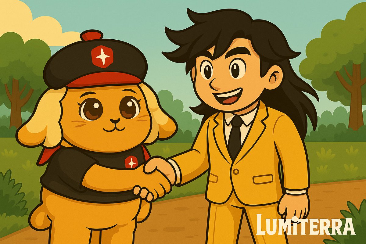 Nemohi6's tweet photo. gLumi🟨
@Treasure_DAO and @Ronin_Network  just announced AI agent integration into their top titles  and yes, our favorite @LumiterraGame  is getting a major upgrade too.
Big changes are coming.
Stay close  it's about to get real interesting.🟨 https://t.co/d0XovZeFYC