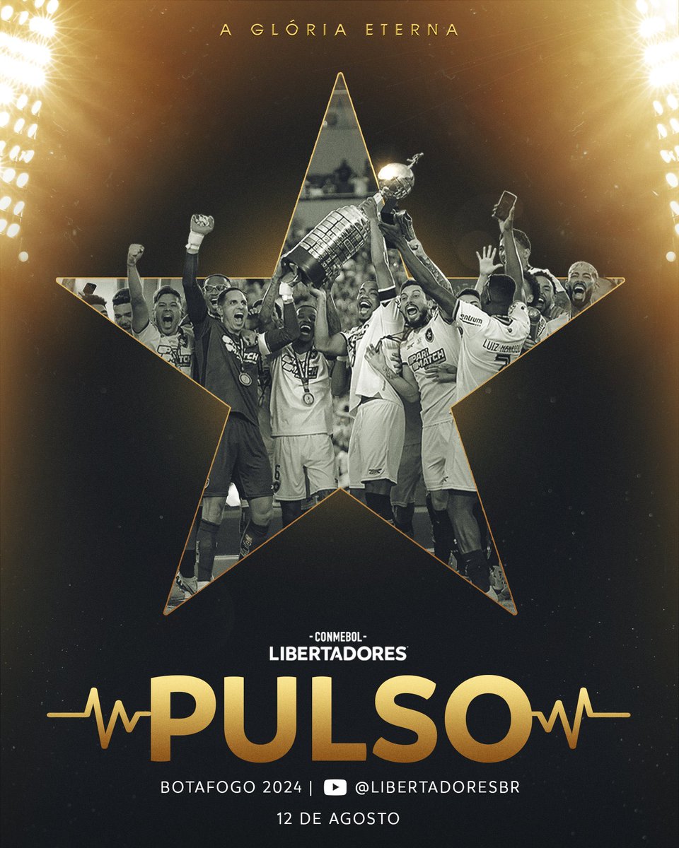 informafogo's tweet photo. Libertadores anuncia que no dia 12 de agosto vai lançar um “filme” de 23 minutos, sobre a Glória Eterna do Botafogo.

Depoimentos, momentos íntimos na conquista. Poderá ser visto no Youtube e Facebook. https://t.co/WuCJ84cTwM