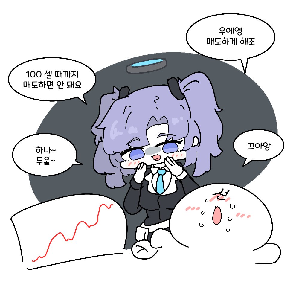 매도에 능숙한 유우카
#블루아카이브