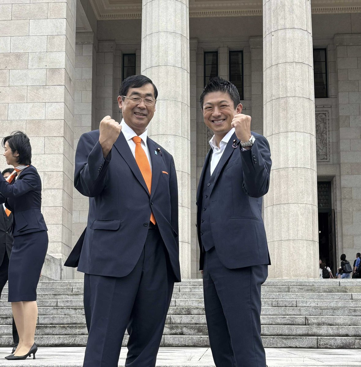 初登院の日その2】本会議の議決により、私は参院の懲罰委員会の委員長