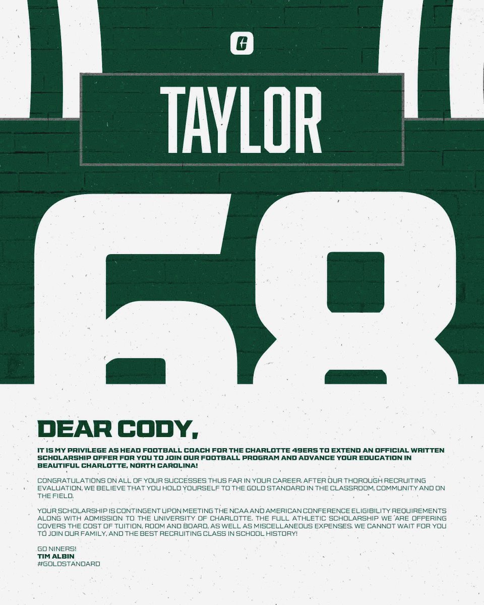 β Cody Taylor β (@codytaylor68) on Twitter photo Letβs goo!! βοΈβοΈβοΈ <a href="/CoachAlbin/">Tim Albin</a> <a href="/arudolph53/">Allen Rudolph</a> <a href="/CharlotteFTBL/">Charlotte Football</a> <a href="/GreenwoodFball/">Greenwood Football</a> <a href="/CoachMoreton76/">Austin βTankβ Moreton</a> Letβs goo!! βοΈβοΈβοΈ <a href="/CoachAlbin/">Tim Albin</a> <a href="/arudolph53/">Allen Rudolph</a> <a href="/CharlotteFTBL/">Charlotte Football</a> <a href="/GreenwoodFball/">Greenwood Football</a> <a href="/CoachMoreton76/">Austin βTankβ Moreton</a>