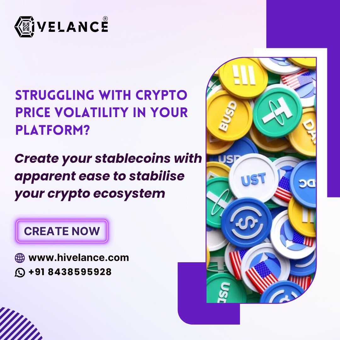 hivelance_tech's tweet image. #Hivelance create reliable, asset-backed stablecoins that eliminate price swings and bring financial stability to your DeFi, payment, or trading ecosystem. 

Visit&amp;gt;&amp;gt; hivelance.com/stablecoin-dev…
Whatsapp: +91 8438595928
Telegram: Hivelance
 
#stablecoins #stablecoindevelopment