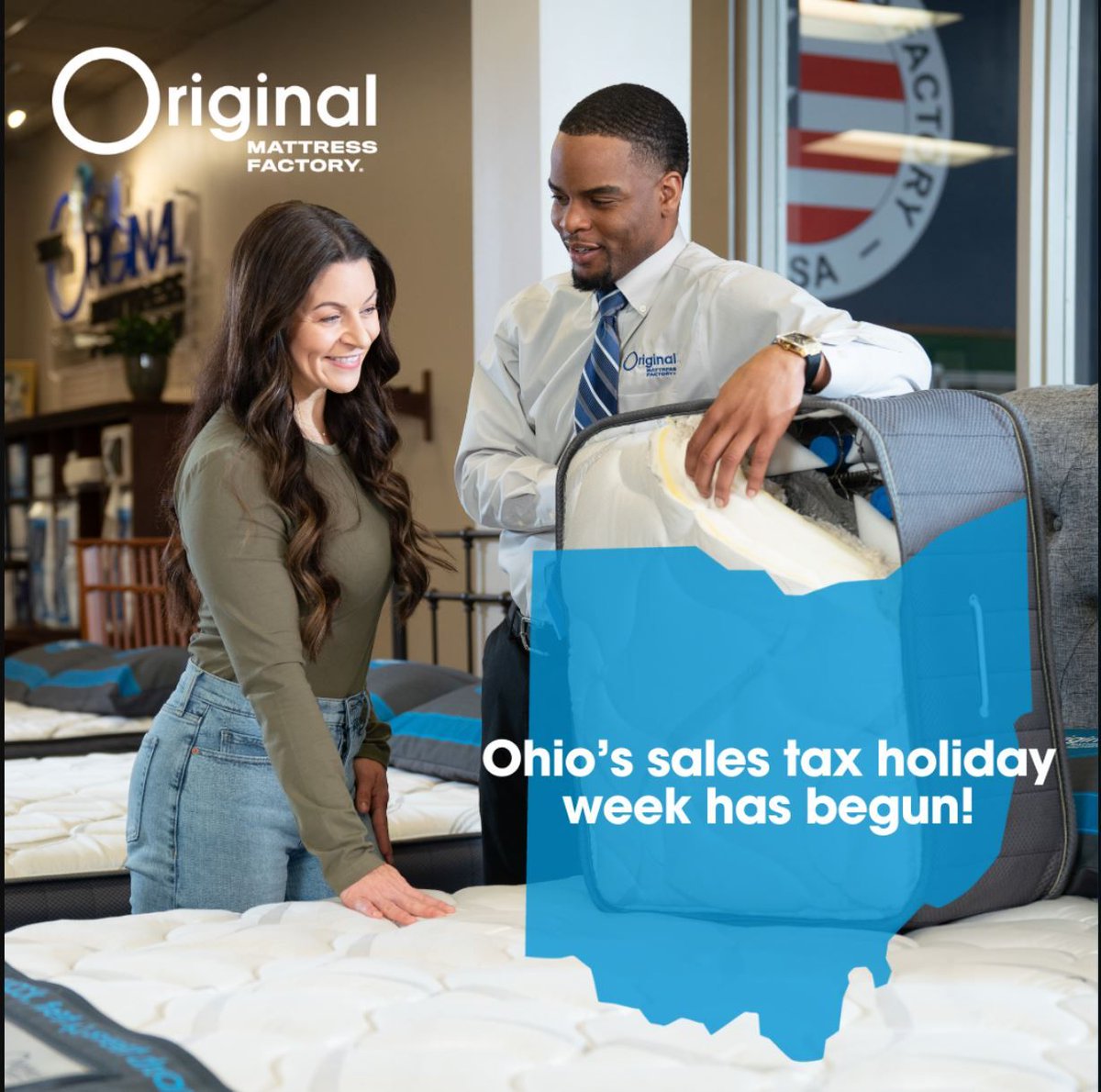 Ohio's Sales Tax Holiday is officially under way.  If you are in Ohio, please visit one of our locations between August 1st and August 15th to make a tax-free purchase on sales up to $500!  #ohiosalestaxholiday #taxexempt