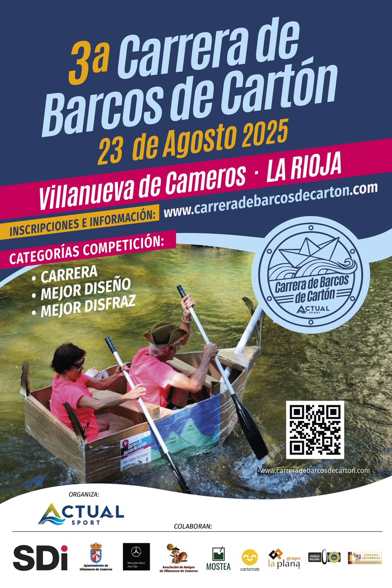 ¡Últimos días de inscripción para la aventura más divertida del año! 🙌

Comunidad y tradición,
Villanueva de Cameros (La Rioja).
23/8/25

¡Participa!