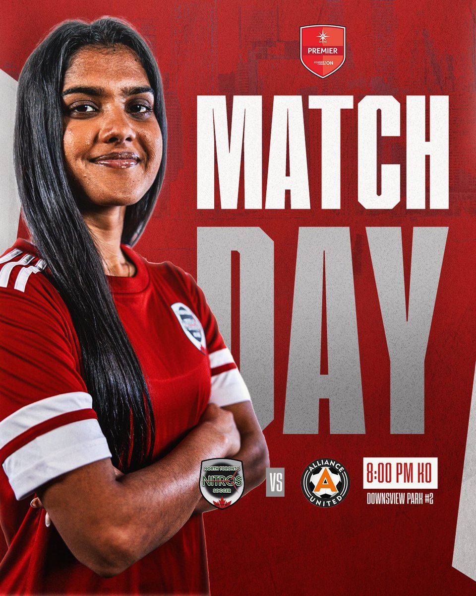 ITS TIMEEE!!!

Our final regular season match of the season is here and it's at home 🔥

Let's make this one to remember and end with another 3️⃣ points added to our tally!

#NTN #NorthToronto #L1O