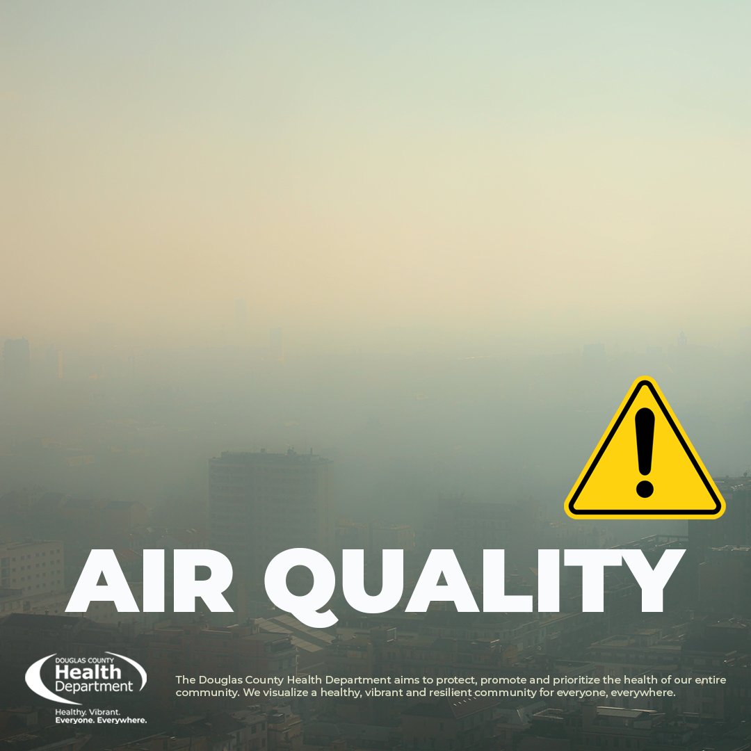 DCHD is issuing an air quality alert for sensitive groups in Omaha until Saturday afternoon, due to smoke from Canadian wildfires.

Individuals are advised to limit prolonged, outdoor strenuous activities or shorten the amount of time you are active outdoors.