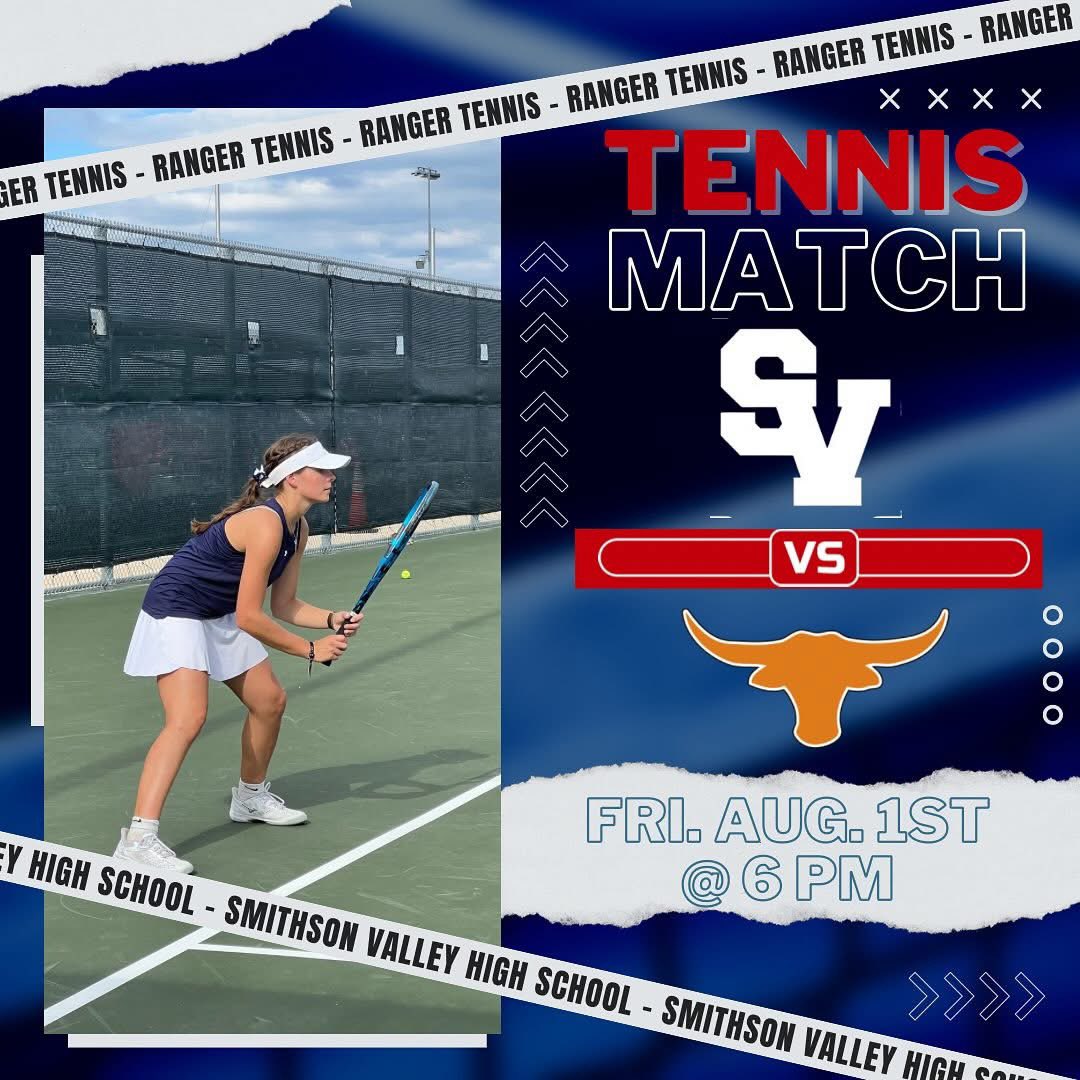 ‼️IT’S GO TIME‼️
TODAY is the First Varsity Match of Team Season 💪🔥
Come out and cheer loud for our Rangers as they take on Dobie H.S. (Houston)!
Let’s start the season strong—GUNS UP, RANGERS! 💙🎾💥