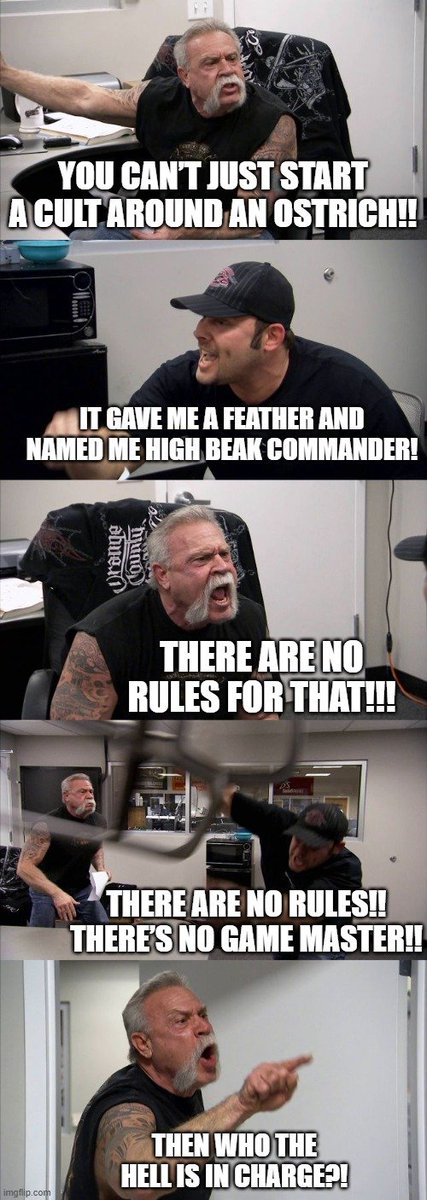 Knights on Base ๐๐ฆค (@knightsonbase) on Twitter photo In <a href="/Knightmare_RPG/">Knightmare ๐๐ฆค</a> , the funniest part is: thereโs no Game Master.
Youโre responsible for everything and that's not even the worst part.
Join us before the cult starts growing.
discord.com/invite/V9fAFvqโฆ In <a href="/Knightmare_RPG/">Knightmare ๐๐ฆค</a> , the funniest part is: thereโs no Game Master.
Youโre responsible for everything and that's not even the worst part.
Join us before the cult starts growing.
discord.com/invite/V9fAFvqโฆ