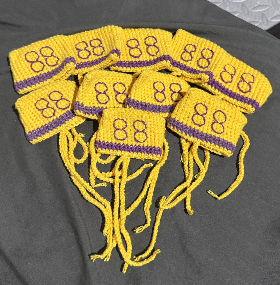 vielkakaaa's tweet photo. LE SSERAFIM CONCERT FREEBIES ~ CROCHET FIMBONG HAT

Will give randomly tom. Open for trade din if meron hehe. Support for my Fearnot Hubby. Sya mamimigay bukas 😁

Inspired by Yunjin iconic LA jersey ⛹️‍♀️

#EASY_CRAZY_HOT_IN_MANILA
#LE_SERRAFIM 
#LE_SSERAFIM_MANILA https://t.co/YxuVtGQgEX
