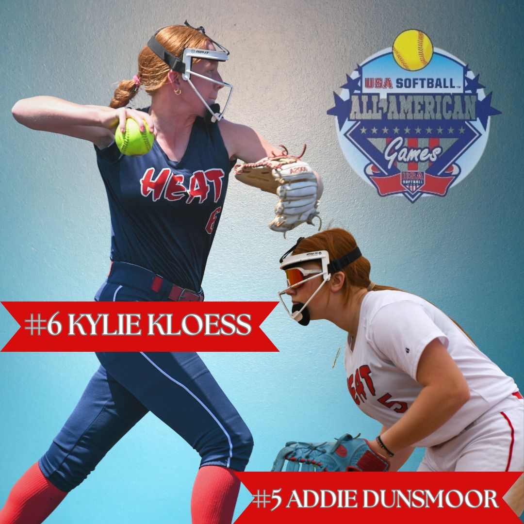 Select Fastpitch 15u - Humes (@selectfp_humes) on Twitter photo 🔥Good luck to <a href="/kyliekloess/">Kylie Kloess</a> and <a href="/ADDIEDUNSMOOR/">Addie Dunsmoor 2029</a> in Oklahoma next week as they represent the Heat and Region 7 at the <a href="/USASoftball/">USA Softball</a> All America Games in Oklahoma!🔥 🔥Good luck to <a href="/kyliekloess/">Kylie Kloess</a> and <a href="/ADDIEDUNSMOOR/">Addie Dunsmoor 2029</a> in Oklahoma next week as they represent the Heat and Region 7 at the <a href="/USASoftball/">USA Softball</a> All America Games in Oklahoma!🔥