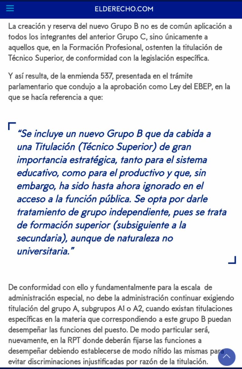 Cansado del desprecio de estos sindicatos que se empeñan en degradar a los empleados titulados #FP a favor de los universitarios incluso sabiendo que con su cómplice inactividad van en contra de una Ley 7/2007 la cual nunca han intentado que se cumpla porque esta valora a la #FP.