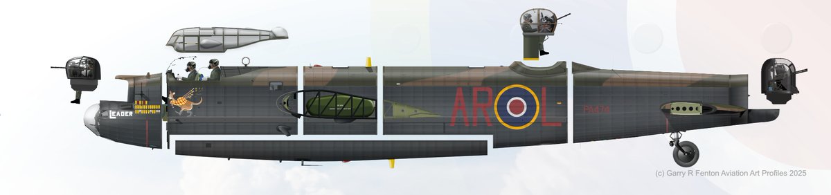 New profile development and construction #PA474 #BBMF #AVROLANCASTER