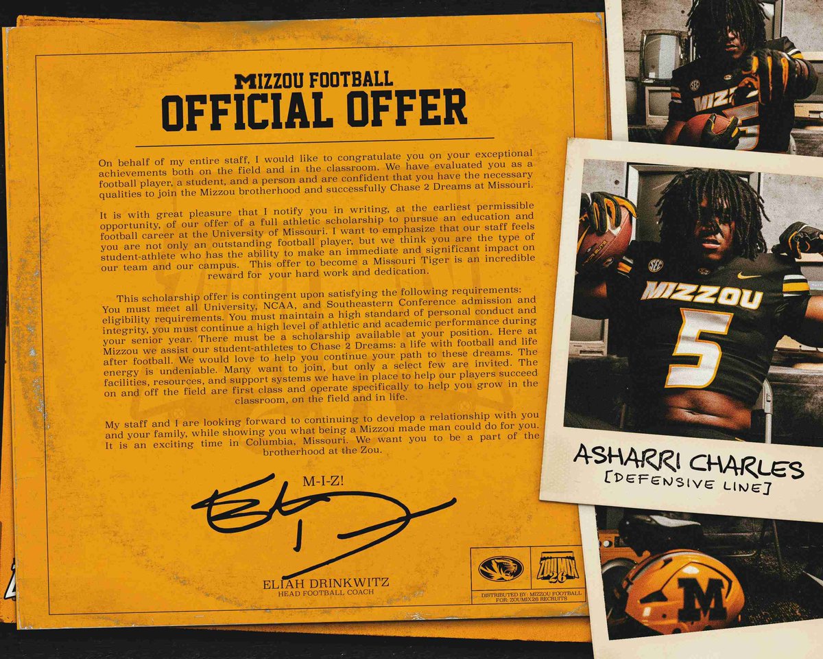4🌟Asharri Charles (@charles_a4) on Twitter photo 🐯🐯🐯<a href="/MizzouFootball/">Mizzou Football</a> 🐯🐯🐯<a href="/MizzouFootball/">Mizzou Football</a>