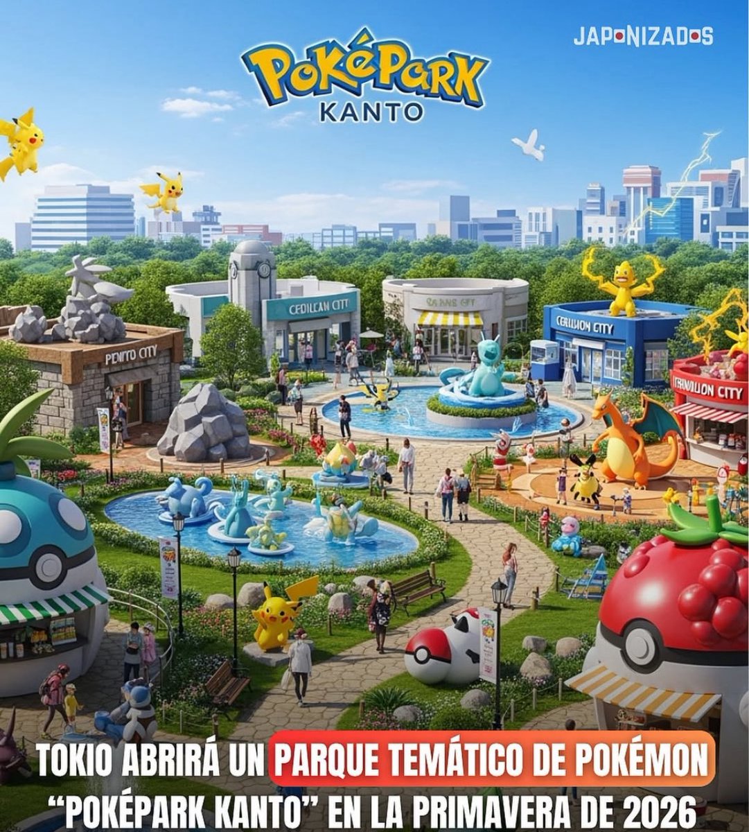 Charilord10's tweet photo. Y si nos vamos a conocer el Poképark de Kanto en 2026? Quien quiere ir? https://t.co/ZnmPwrSeck