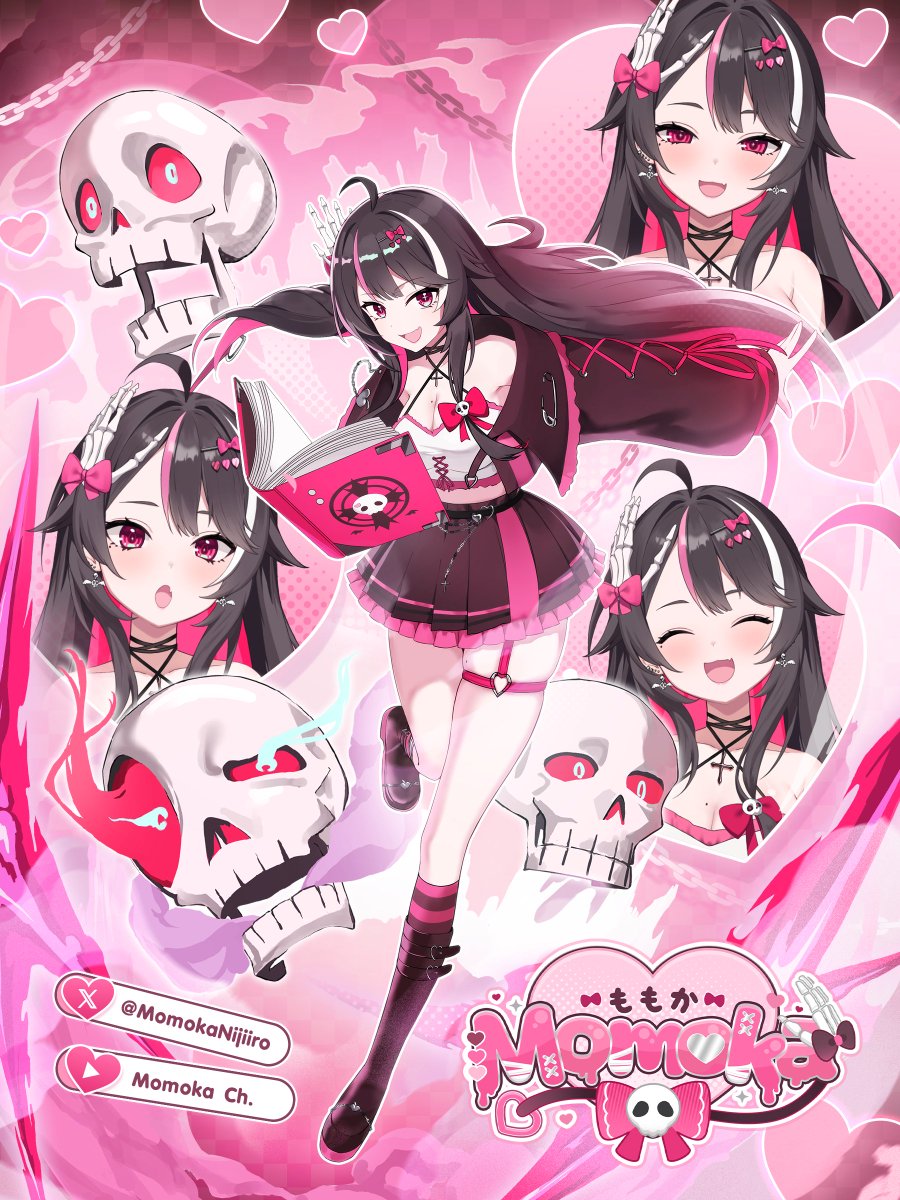 💀🎀Profile Introduction💀🎀

ยะโฮฮฮ นิจิอิโระ โมโมะกะ จากแกลJK สู่เนโครแมนเซอร์แล้วนะ

FA,Meme,All : #Momojin 
18+ : #Momogoon

#VtuberTH #Vtuber