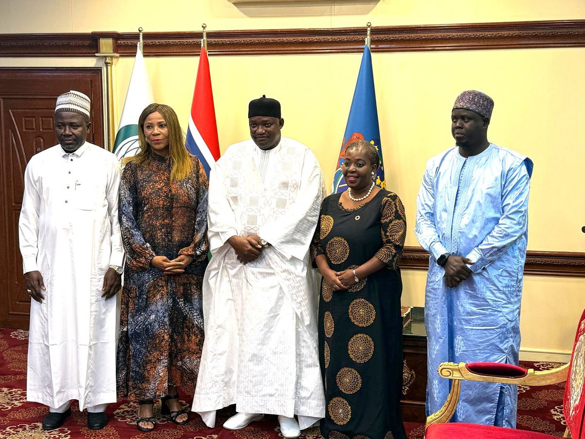 Ahunna Eziakonwa (@ahunnaeziakonwa) on Twitter photo Honoured to meet H.E. President Adama Barrow <a href="/BarrowPresident/">President Barrow</a> on the sidelines of the #SahelGovernanceForum.
We deeply value The Gambia’s leadership in hosting this important forum.
<a href="/UNDP/">UN Development</a> remains committed to advancing peace and development in The Gambia & across the #Sahel. Honoured to meet H.E. President Adama Barrow <a href="/BarrowPresident/">President Barrow</a> on the sidelines of the #SahelGovernanceForum.
We deeply value The Gambia’s leadership in hosting this important forum.
<a href="/UNDP/">UN Development</a> remains committed to advancing peace and development in The Gambia & across the #Sahel.
