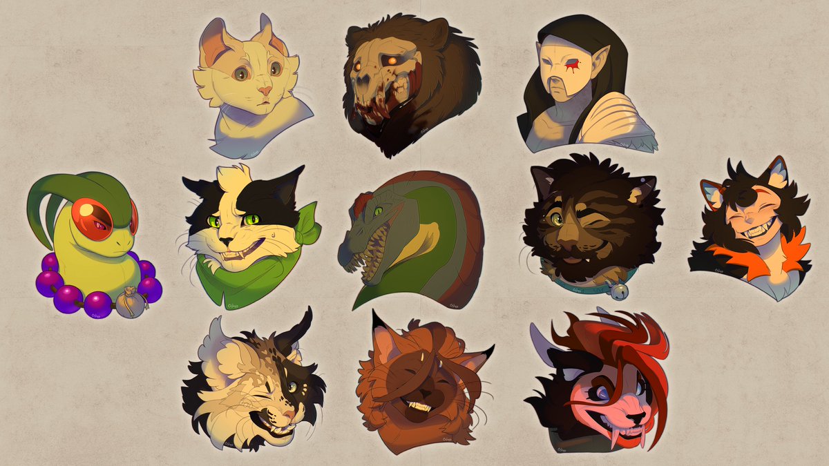 Patr3on icons rewards of July!! Thank yall so much for supporting me that much!! 🥺🥺💞💞