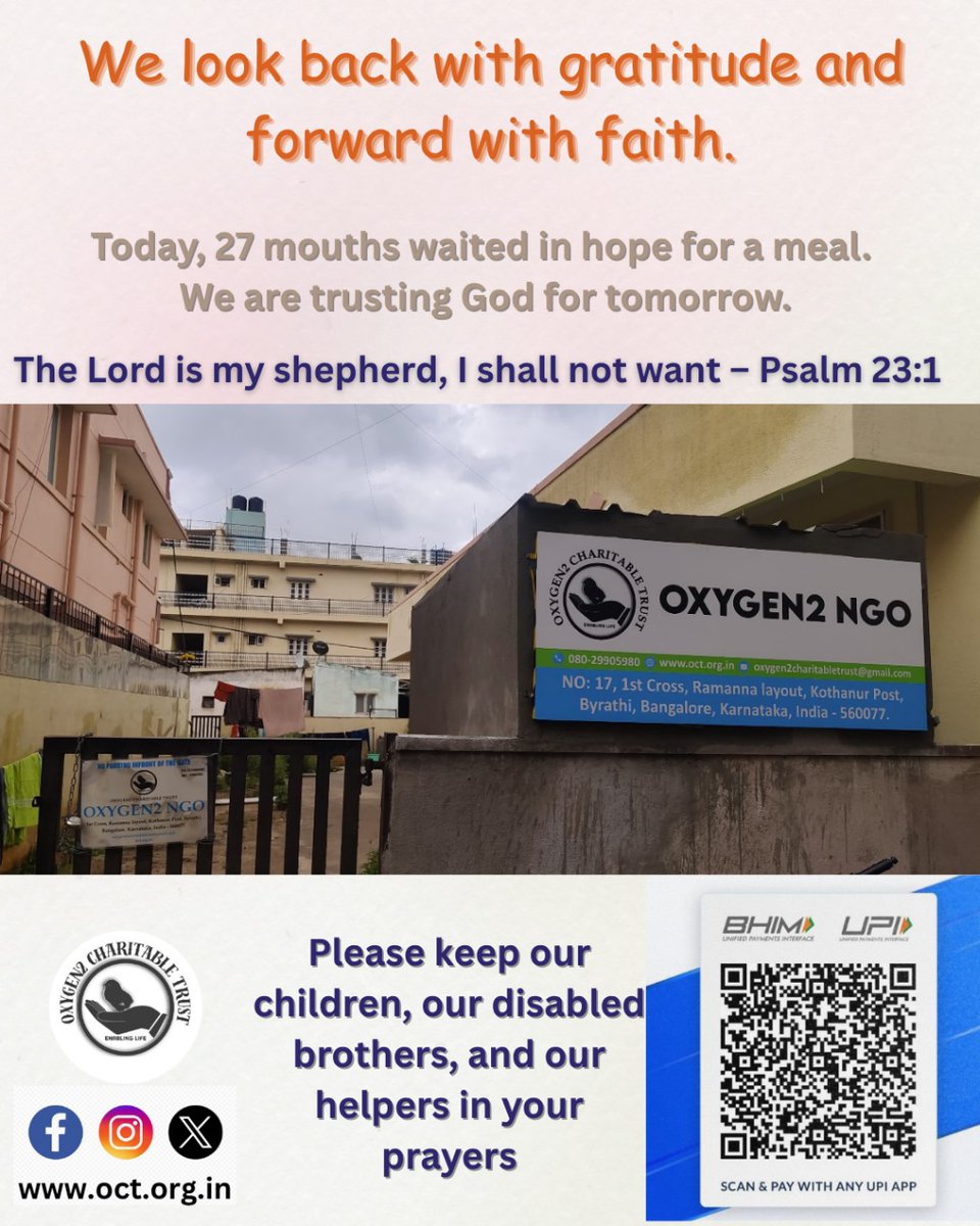oxygen2NGO's tweet photo. #EveningPrayer #FaithOverFear #DailyBread #Oxygen2NGO #TrustingGod https://t.co/nuQBT41TZQ