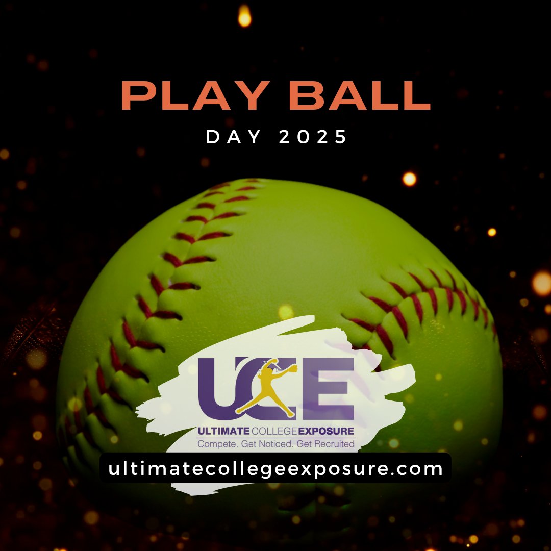 Happy Play Ball Day from Ultimate College Exposure, the only team bringing DFW the BIGGEST names in college softball year in and year out. Check out our Fall event schedule at ultimatecollegeexpoure.com