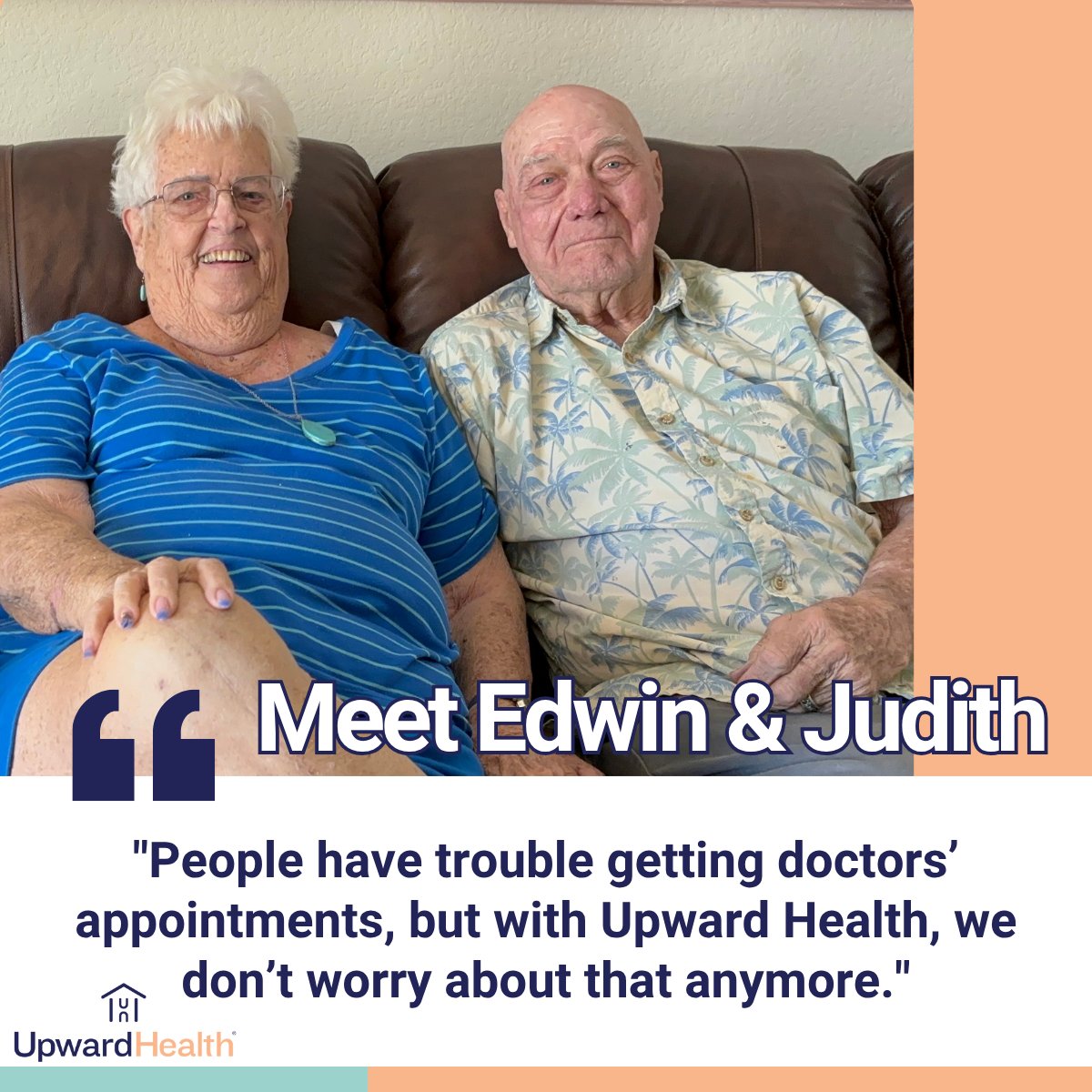 Meet Edwin and Judith. They both live with multiple health conditions that limit their ability to do the things they once enjoyed. After being introduced to their Upward Health Care Team, they now have the support and assistance they need.

youtube.com/watch?v=Nuk4zu…