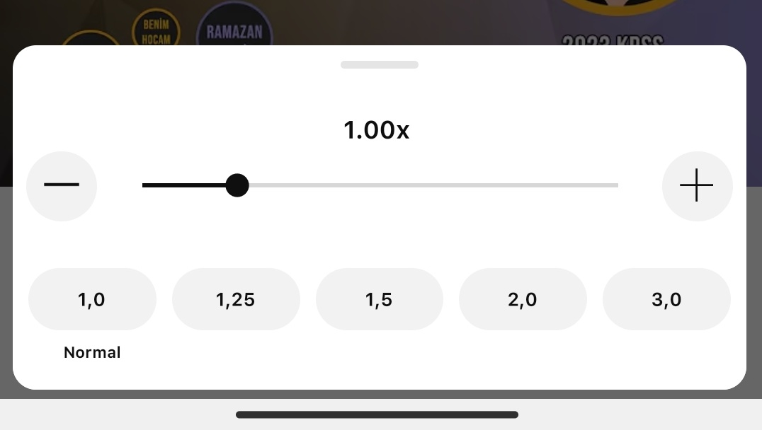 YouTube'ye 3x hızlanma gelmiş kpss tayfa bunu beğendi 😌