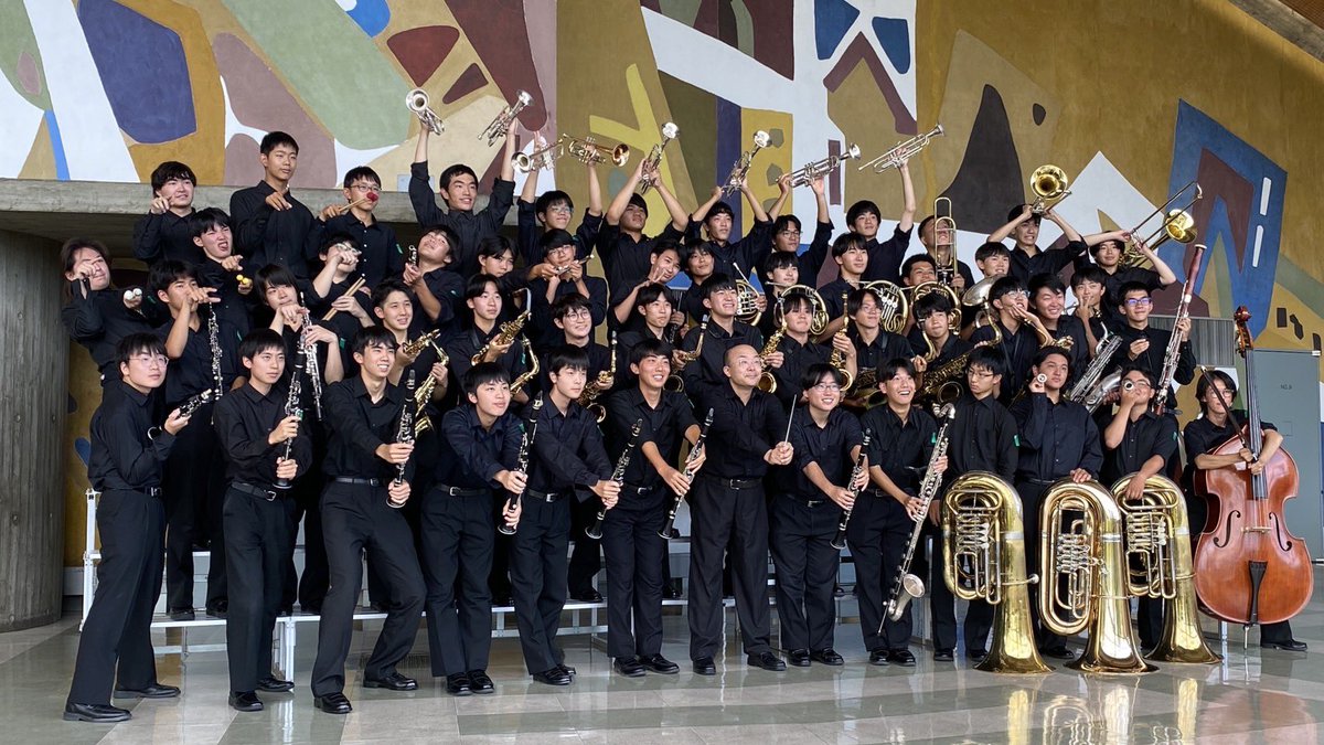 本日行われた「群馬県吹奏楽コンクール2025 高校Aの部」において、銀賞