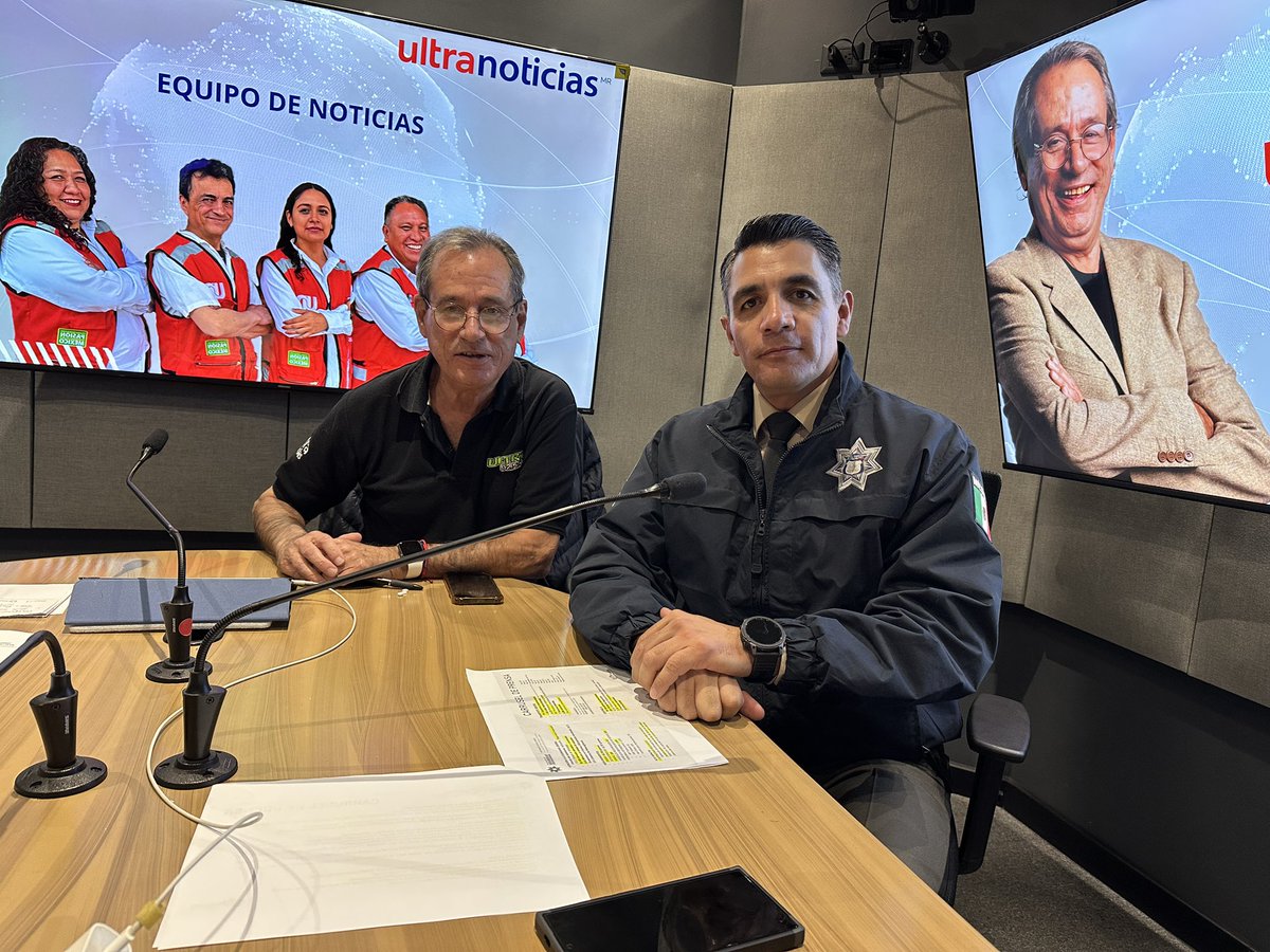 🎙️ Agradecemos a <a href="/FerCanalesF/">Fernando Canales F</a> y al equipo de <a href="/Ultrapuebla/">Ultra Noticias Puebla</a> por el espacio para compartir las acciones que realizamos desde la #SSCPuebla, en favor de la seguridad y el orden en la capital.

#ActuandoConFirmeza
#LaPolicíaDeLaCiudad
#LaCapitalImparable 🪽