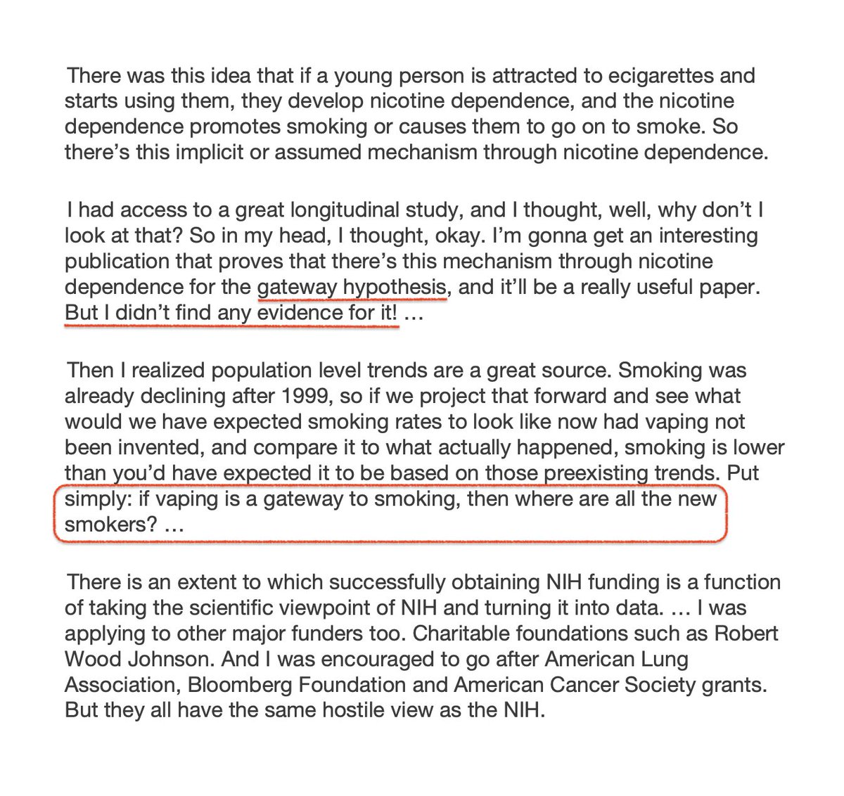 American Vapor Manufacturers (@vaporamerican) on Twitter photo 🔎 Outstanding interview w the intrepid <a href="/ArielleSelya/">Arielle Selya</a> -- describing how rigorous, accurate scientific research on vaping is systematically smothered.
clearingtheair.eu/en/post/voices… 🔎 Outstanding interview w the intrepid <a href="/ArielleSelya/">Arielle Selya</a> -- describing how rigorous, accurate scientific research on vaping is systematically smothered.
clearingtheair.eu/en/post/voices…
