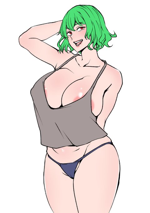 1人暮らしのアパートの隣人だったら嬉しい無防備系ムチムチ幽香さん(妄想 