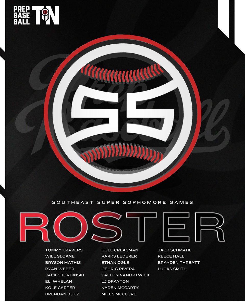 Prep Baseball Tennessee (@prepbaseballtn) on Twitter photo #๐๐๐๐๐๐๐: ๐๐๐ง๐ง๐๐ฌ๐ฌ๐๐ ๐๐จ๐ฌ๐ญ๐๐ซ ๐๐ซ๐จ๐ฉ ๐
+ Check out the players who will be representing Tennessee at the Southeast Super Sophomore Games that are slated for August 2-3 at LakePoint Sports in Emerson, GA.
View team assignments, rosters and more. โคต๏ธ
๐: #๐๐๐๐๐๐๐: ๐๐๐ง๐ง๐๐ฌ๐ฌ๐๐ ๐๐จ๐ฌ๐ญ๐๐ซ ๐๐ซ๐จ๐ฉ ๐
+ Check out the players who will be representing Tennessee at the Southeast Super Sophomore Games that are slated for August 2-3 at LakePoint Sports in Emerson, GA.
View team assignments, rosters and more. โคต๏ธ
๐: