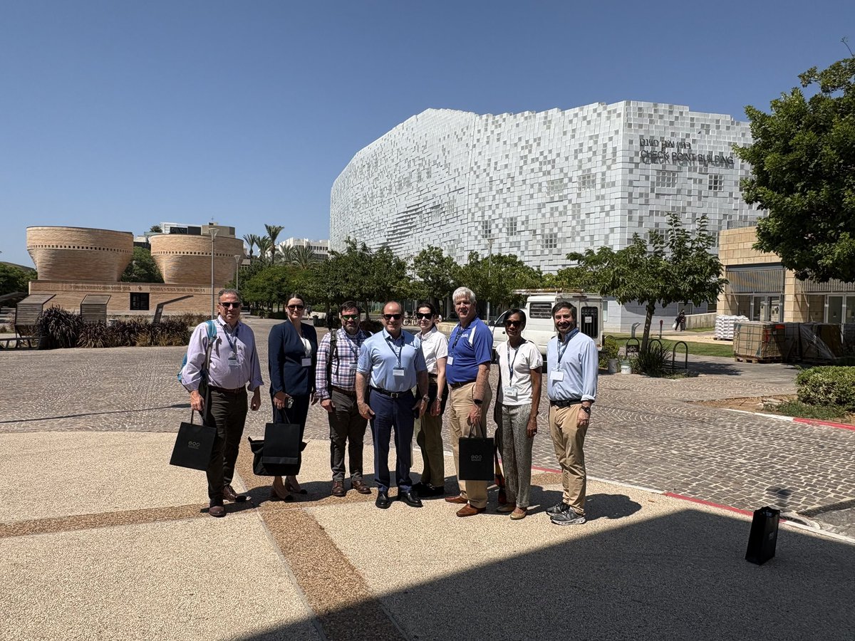 projinterchange's tweet image. A delegation of U.S. community college presidents has returned home from Israel after a transformative week of learning, connection, and dialogue through AJC Project Interchange.

From Tel Aviv to the South, they met with Israeli educators, students, and civic leaders - gaining…