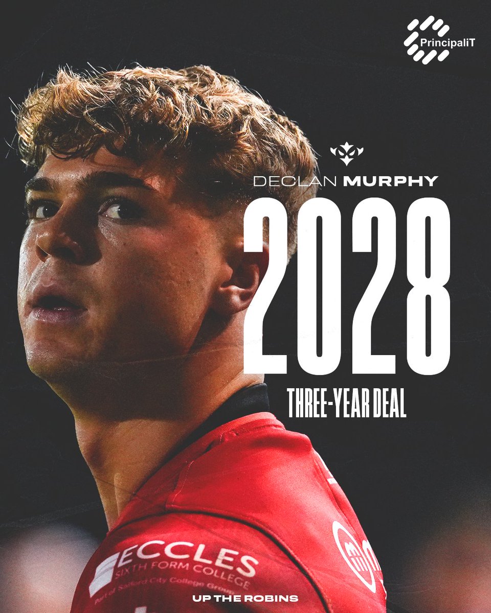 Hull KR (@hullkrofficial) on Twitter photo Hull KR are delighted to confirm the signing of young fullback, Declan Murphy on a three-year deal from next season 🤩
Read more 👉 tinyurl.com/y5vytpdc
💻<a href="/PrincipalIT1/">Principal IT</a> | #UpTheRobins🔴⚪️ Hull KR are delighted to confirm the signing of young fullback, Declan Murphy on a three-year deal from next season 🤩
Read more 👉 tinyurl.com/y5vytpdc
💻<a href="/PrincipalIT1/">Principal IT</a> | #UpTheRobins🔴⚪️
