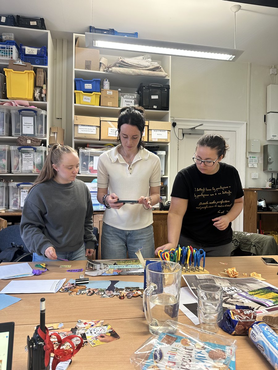 KTDnorfolk's tweet photo. The Norwich Heritage Collective are taking a well-deserved summer break 🌞

However, they did want to share with you some behind-the-scenes photos of one of their final sessions completing projects for @TheForumNorwich, @AmerLibraryUK, and @museumofnorwich! https://t.co/Minn0m5ubr