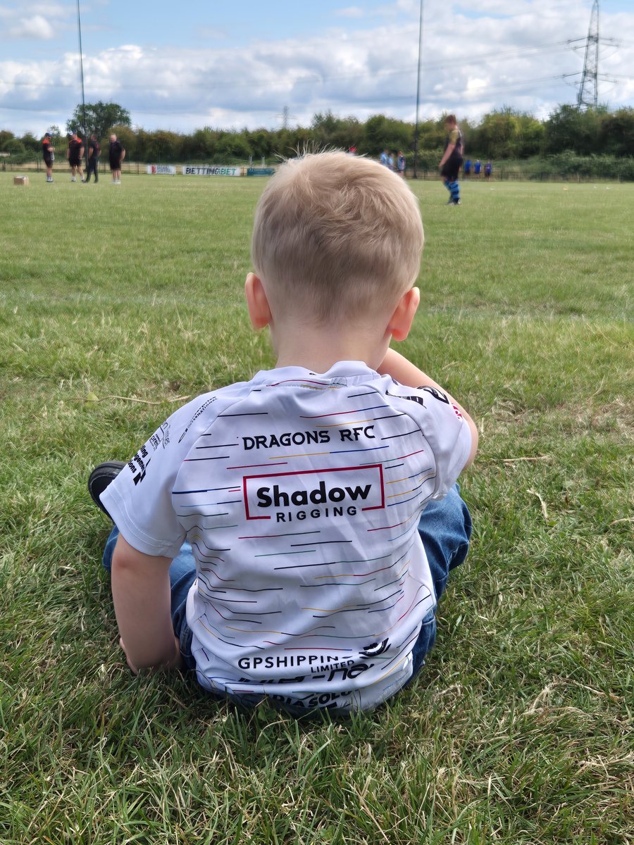 Lovley day today with the <a href="/dragonsrfc/">Dragons RFC 🐉</a> <a href="/mikesage/">mike sage</a>