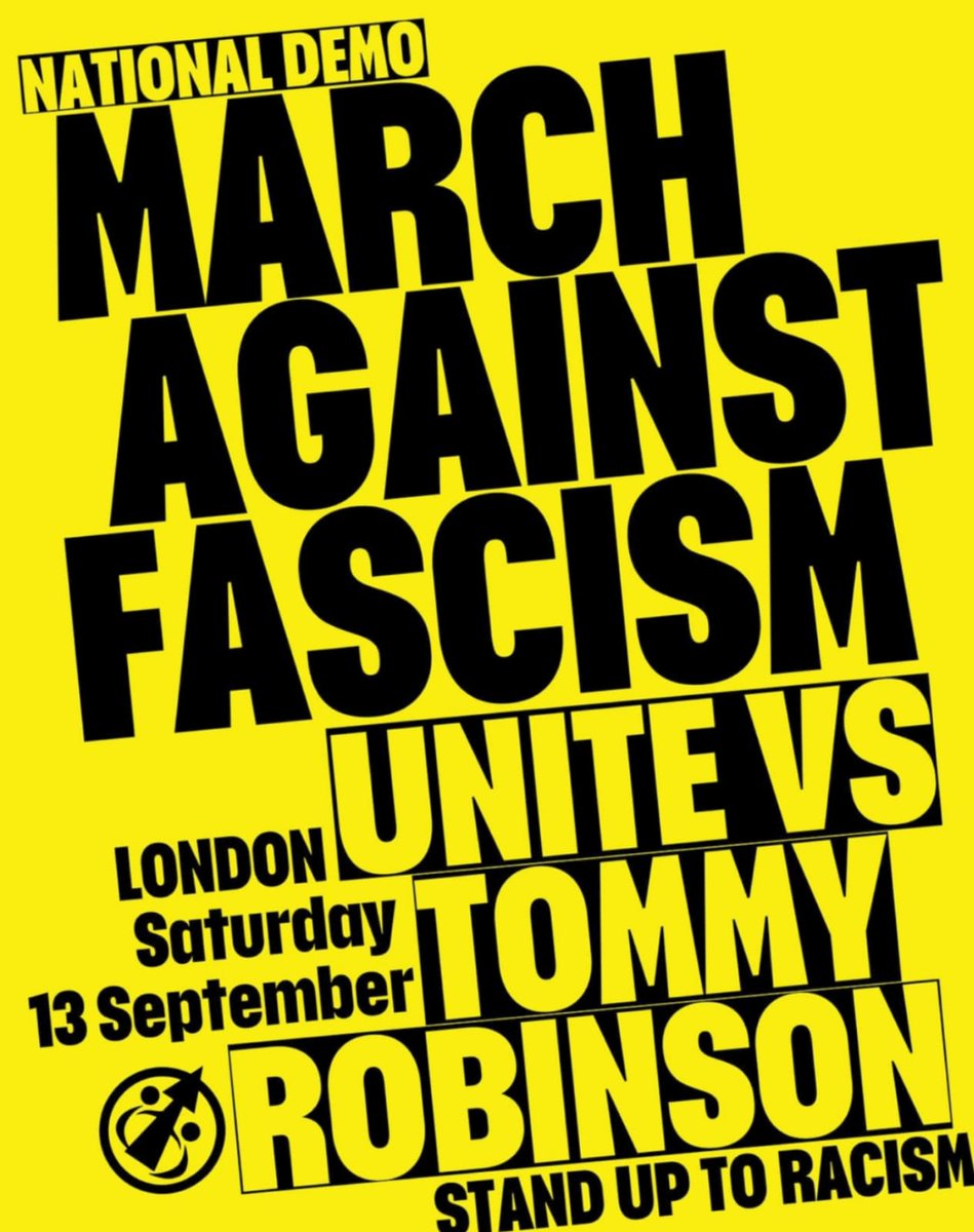 Lambeth UNISON Black workers (@lbwg3) on Twitter photo Protest ready
2 August and 13 September
Always rise and push back racists and facists.
<a href="/LambSolidarity/">Lambeth Solidarity</a> <a href="/croydonsutr/">Croydon Stand Up to Racism</a> <a href="/mertonfop/">Merton Friends of Palestine</a> <a href="/mertonsutr/">Mertonsutr</a> <a href="/sutrsutton/">Stand Up To Racism — Sutton</a> <a href="/SLSUTR/">Stand Up to Racism - south London</a> <a href="/unisonglr/">UNISON Greater London</a> Protest ready
2 August and 13 September
Always rise and push back racists and facists.
<a href="/LambSolidarity/">Lambeth Solidarity</a> <a href="/croydonsutr/">Croydon Stand Up to Racism</a> <a href="/mertonfop/">Merton Friends of Palestine</a> <a href="/mertonsutr/">Mertonsutr</a> <a href="/sutrsutton/">Stand Up To Racism — Sutton</a> <a href="/SLSUTR/">Stand Up to Racism - south London</a> <a href="/unisonglr/">UNISON Greater London</a>