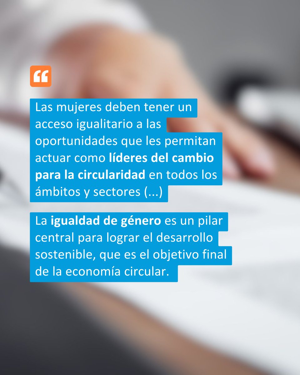 🟣La #EconomíaCircular tiene el potencial de transformar nuestros sistemas de producción y consumo, pero para que esta transición sea verdaderamente justa e inclusiva, es imprescindible incorporar la perspectiva de género en su diseño e implementación.

🔗iap.unido.org/es/articles/po…