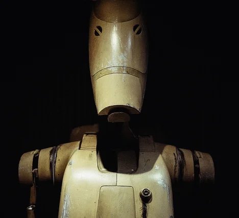 When you hear a meatbag say something so robophobic you just give them the clanker stare