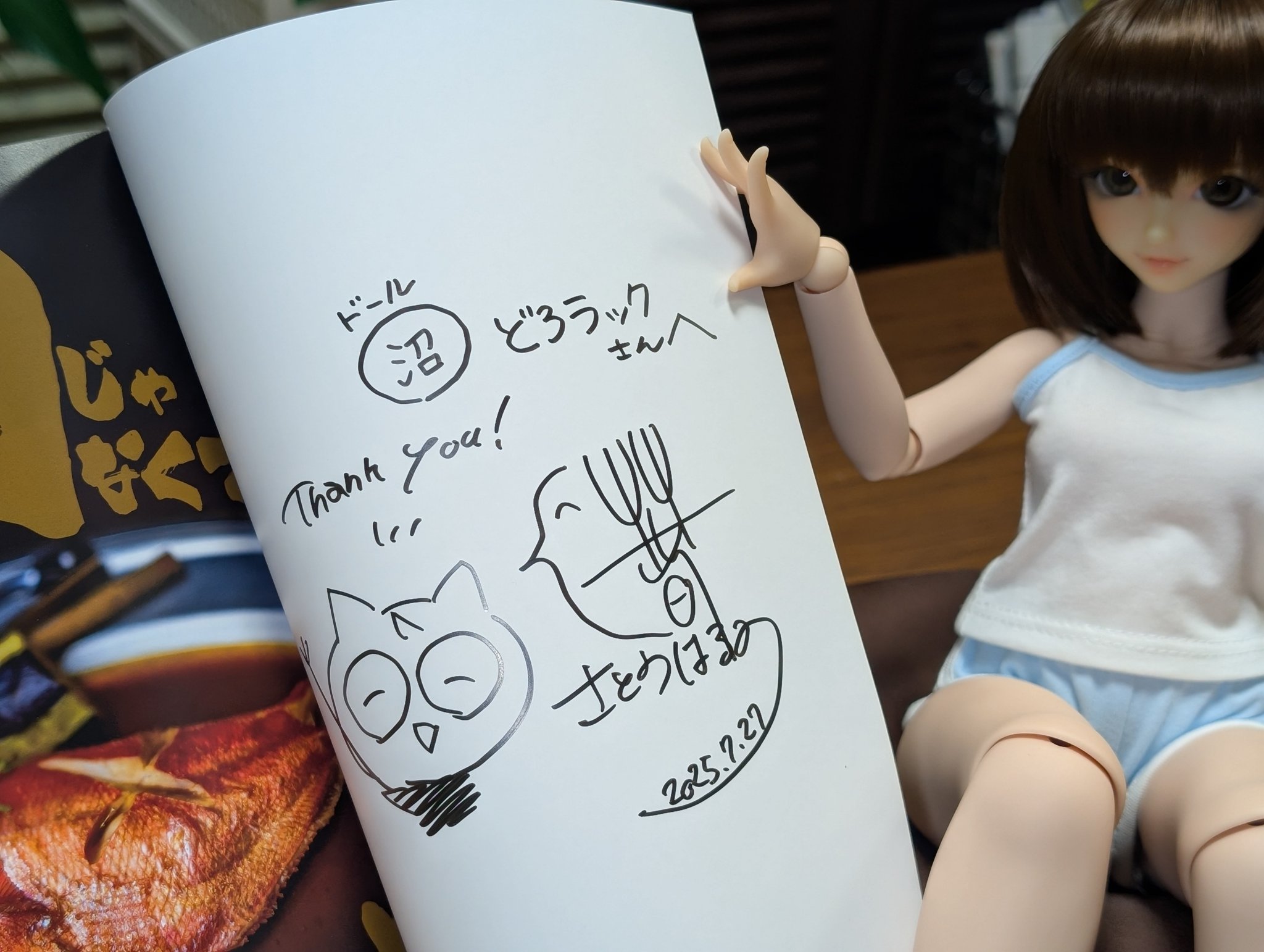 僕はラッコさん【真作】スティーブ・フィールズ　直筆サイン どろラッコ🦦 on X: 