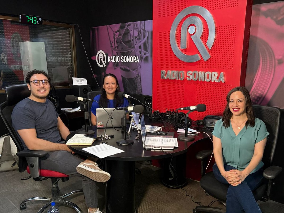 Radio Sonora (@rsonorafm) on Twitter photo #SonoraNoticiasAM | <a href="/niriaandrade/">Niria Andrade</a>, mesa de análisis con Jeanette Arrizón (<a href="/jeanettearrizon/">Jeanette Arrizón</a>), abogada, maestra en gestión pública y Alejandro Zepeda (<a href="/alexzepedav/">Alejandro Zepeda</a>), maestro en políticas públicas.
Transmisión en vivo👇
🔸Facebook: 🔗facebook.com/share/v/1CWrMX…
🔸YouTube: #SonoraNoticiasAM | <a href="/niriaandrade/">Niria Andrade</a>, mesa de análisis con Jeanette Arrizón (<a href="/jeanettearrizon/">Jeanette Arrizón</a>), abogada, maestra en gestión pública y Alejandro Zepeda (<a href="/alexzepedav/">Alejandro Zepeda</a>), maestro en políticas públicas.
Transmisión en vivo👇
🔸Facebook: 🔗facebook.com/share/v/1CWrMX…
🔸YouTube: