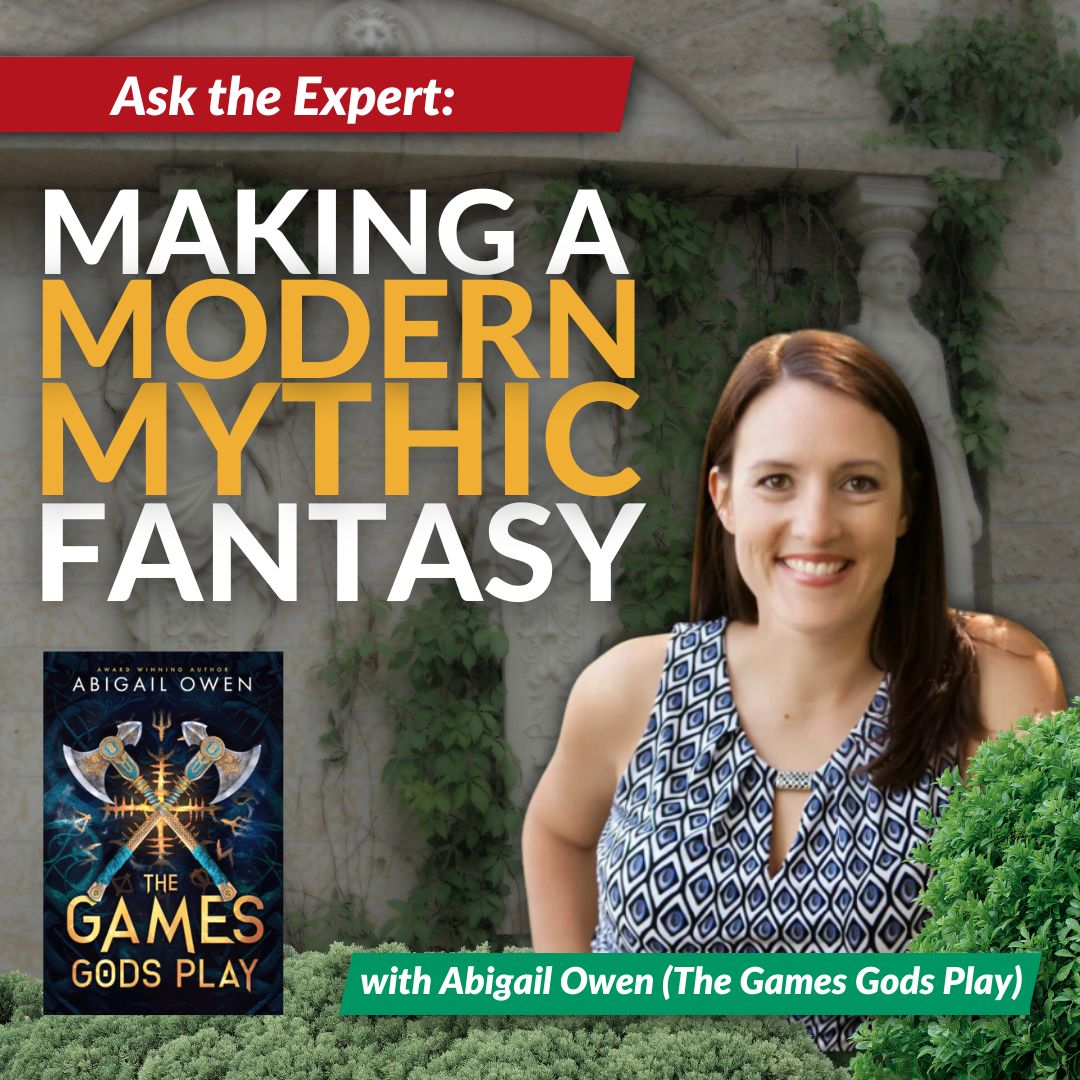 In this interview excerpt, we chat with Abigail Owen, author of NYT bestselling novel "The Games Gods Play" about the appeal of retelling ancient myths &amp; how putting a modern spin on these oldest of stories is a fun #worldbuilding challenge! 
WATCH NOW: youtu.be/rvqgM3Ddrg0