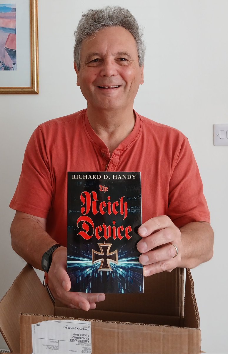 Richard Handy, Author & Editor (@rdhandy2) on Twitter photo One of my #novels has been released with a new publisher. Stock of books arrived today! It's a pre-WW2 #spy #thriller. <a href="/BookDevon/">Devon Book Club</a> #booktwt One of my #novels has been released with a new publisher. Stock of books arrived today! It's a pre-WW2 #spy #thriller. <a href="/BookDevon/">Devon Book Club</a> #booktwt