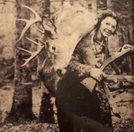 How cool is this photo that Tom Miranda got from Owen Vooz of his great aunt and her buck taken in Bradford County, Pennsylvania during the great depression.. Circa early 1930's.

Do you have any old photos like this?! We'd love to see them!