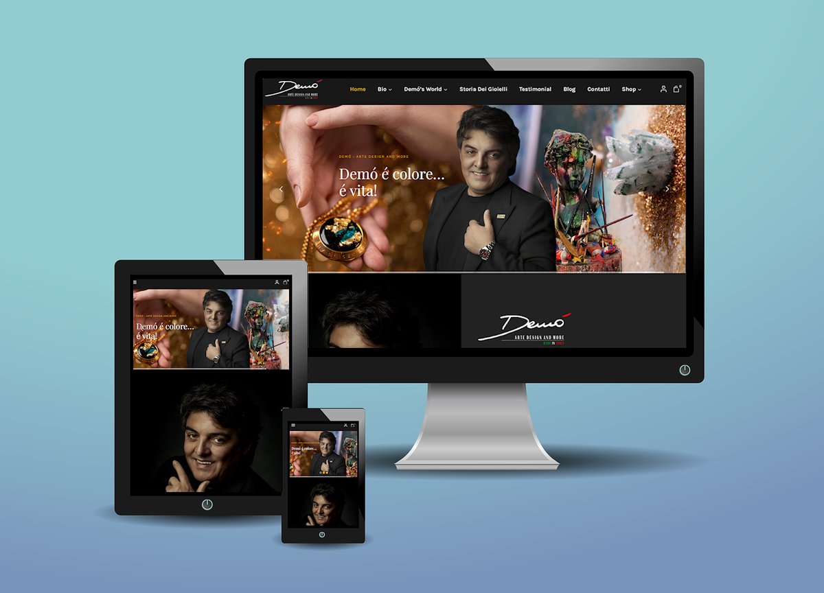 Web_plan's tweet image. 🎨 È online il nuovo sito ufficiale di Demò! 🖥️

Siamo orgogliosi di aver sviluppato e realizzato il nuovo portale dedicato all&apos;artista Enrico Demó Nicodemo , un luogo digitale dove arte, passione e creatività si incontrano.

Un progetto firmato WebPlan 
enriconicodemo.com