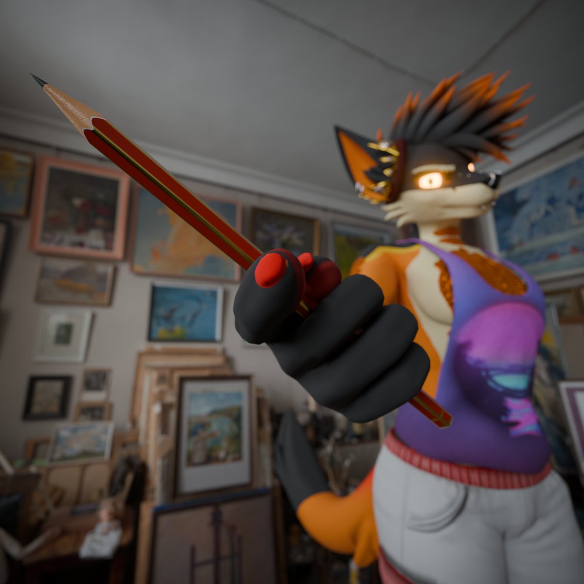 Just gonna say this now, if you use any form of generative AI for ANY sort of image generation, I automatically don't like you.

Pick a fucking pencil and learn! It's not that hard!