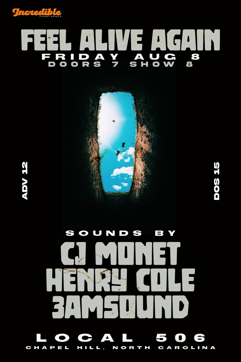 Hey friends! I’m performing at the Local 506 next Friday alongside Henry Cole and <a href="/threeamsound/">3AMSOUND</a>  

I’m singing some oldies and some new songs, it’s gonna be a time so come out if you can! Ticket link here 

etix.com/ticket/p/86209…