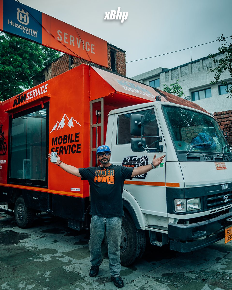 KTM’s Service on Wheels is here! <a href="/KTM_India_/">KTMIndia</a> 

Now you can get workshop-level support even in the remotest stretches like Jispa &amp; Sarchu.

Ride hard. Ride safe. KTM’s got your back.

#KTMIndia #ServiceOnWheels #LehReady #KTMProXP #RideToLeh #xBhp