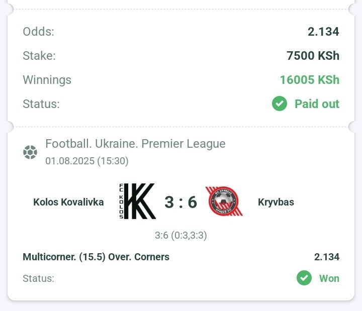 ⚽ BOOOOOM 🔥⚽🥵🥵 ✅✅ 

Absolute Masterclass 🥳🔥
More wins coming.....

Join Linebet, Don't miss any Slip✅️

Join Linebet via : buff.ly/zMpVUpq
Use Promocode 👉 KENYA48