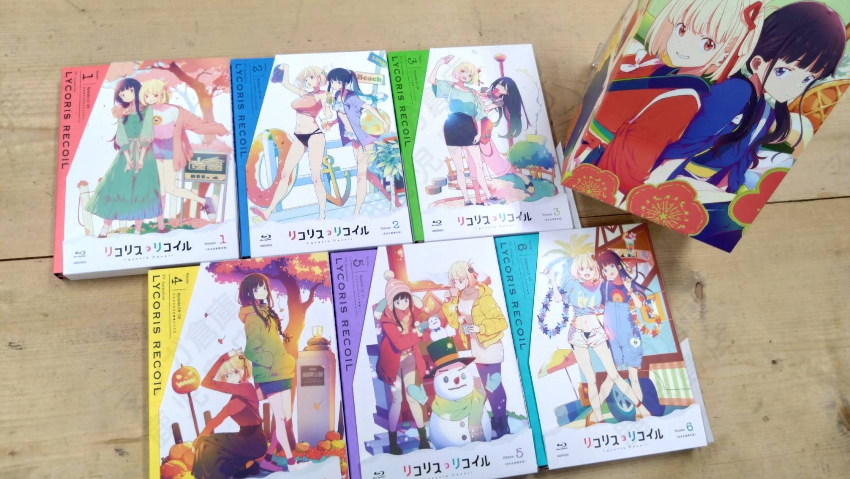 ♦︎新品ケース付き♦︎ リコリスリコイル レンタルDVD 全話完結セット ♦︎新品ケース付き♦︎ リコリスリコイル レンタルDVD 全話完結