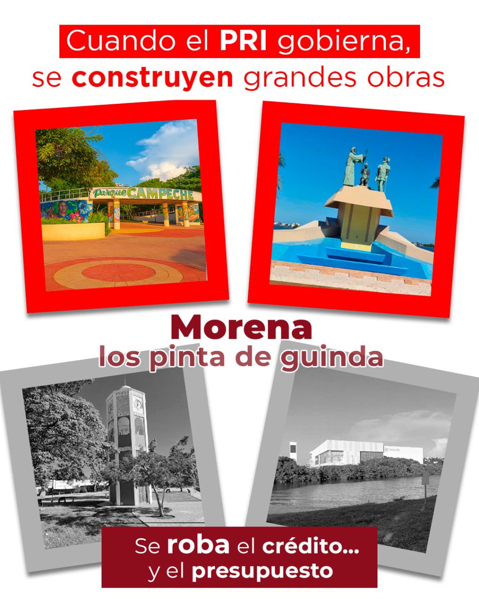 Morena no construyó el parque, pero sí las mentiras.
Tomaron una obra del PRI, la reciclaron para tener algo que decir en su informe y la vendieron como logro histórico.
Los 25 mil millones no fueron para el parque, fueron para esconder su incapacidad.

#MorenaNoSabeGobernar